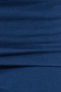 Pantalon évasé en tricot coton doux