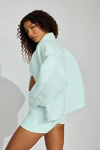 Sherpa Fleece Full Zip Jacket