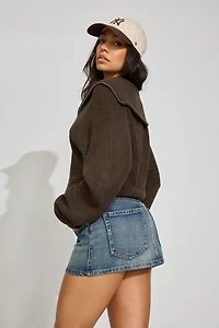 Long Sleeve Supersoft Half Zip Sweater