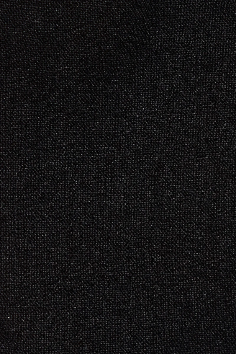 Linen Tie Back Halter Top