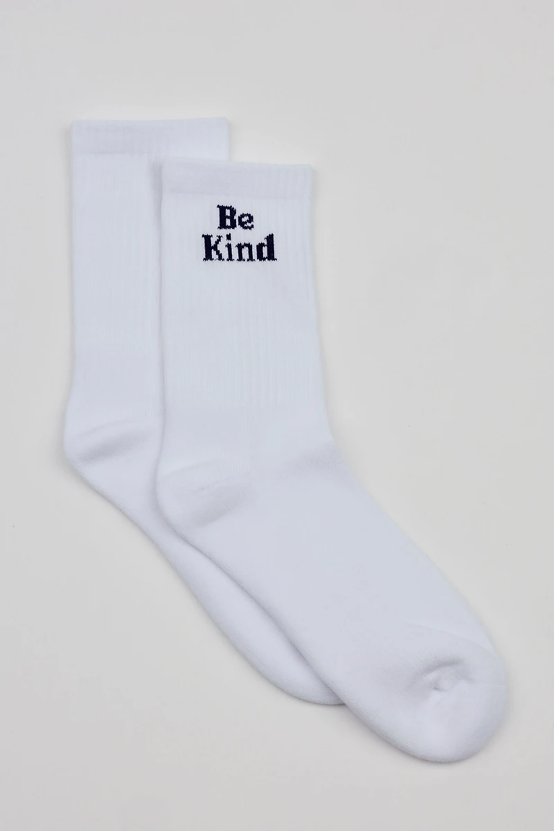 Be Kind Crew Socks