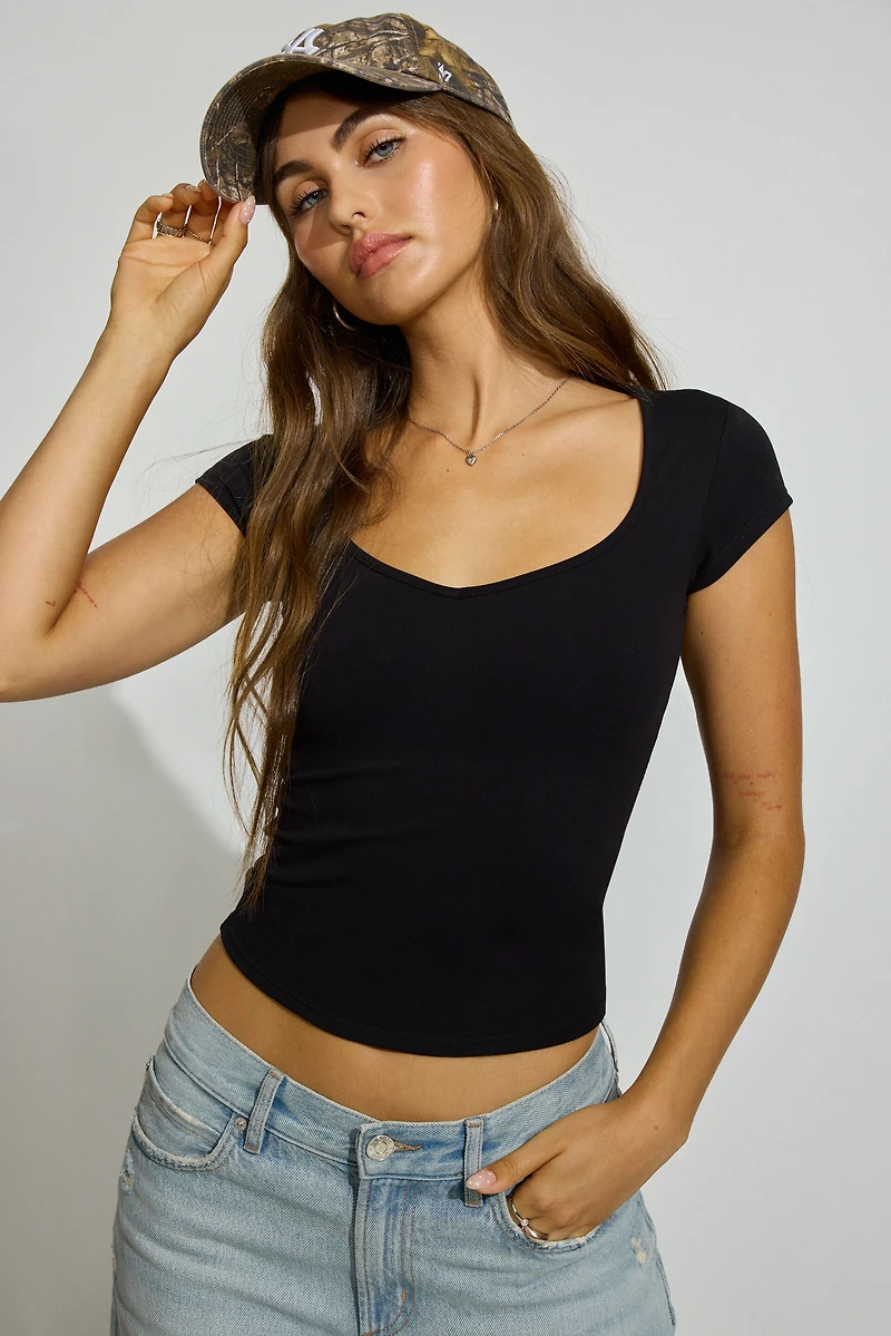 Sleek Sweetheart T Shirt