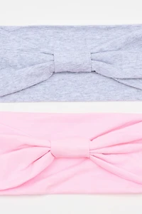 Set of 2 Wide Stretchy Headbands