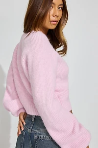 Long Sleeve V-Neck Cardigan