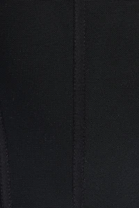 Haut style corset en maille à col licou plongeant