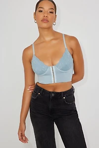 Luna Combo Lace Bustier