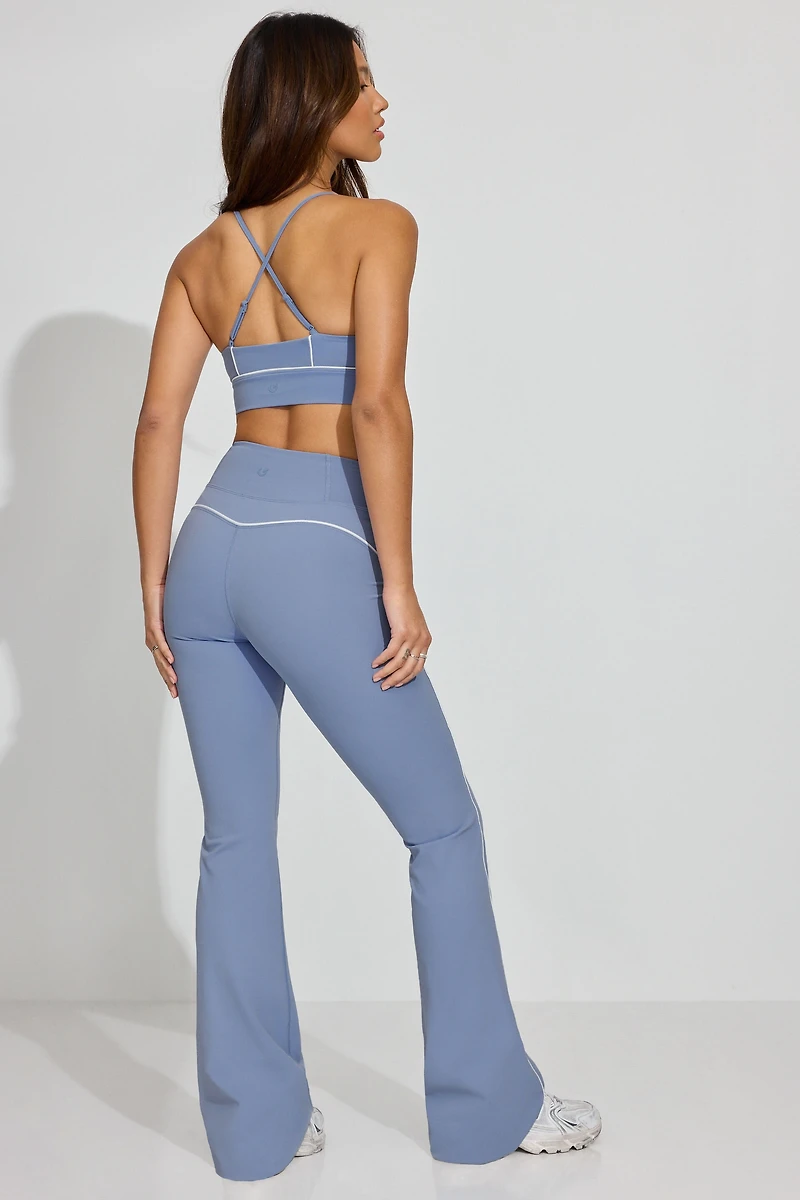 SoftActive Flare Leggings With Piping