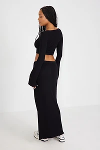 Maxi Slit Skirt