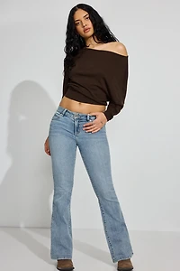 Rae Asymmetric Fine Sweater