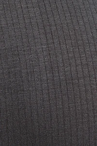 Pantalon décontracté côtelé diaphane