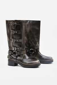 STEVE MADDEN Brocks Knee High Boots