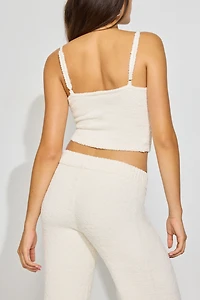 Camisole pelucheuse
