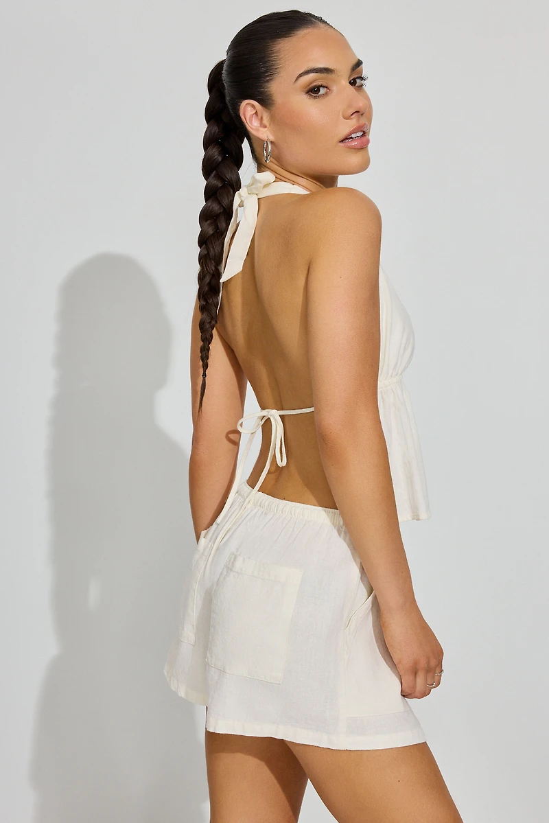 Lina Linen Shorts
