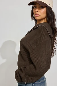 Long Sleeve Supersoft Half Zip Sweater