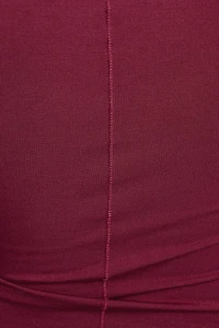 Smooth Scoop Neck Long Sleeve Top