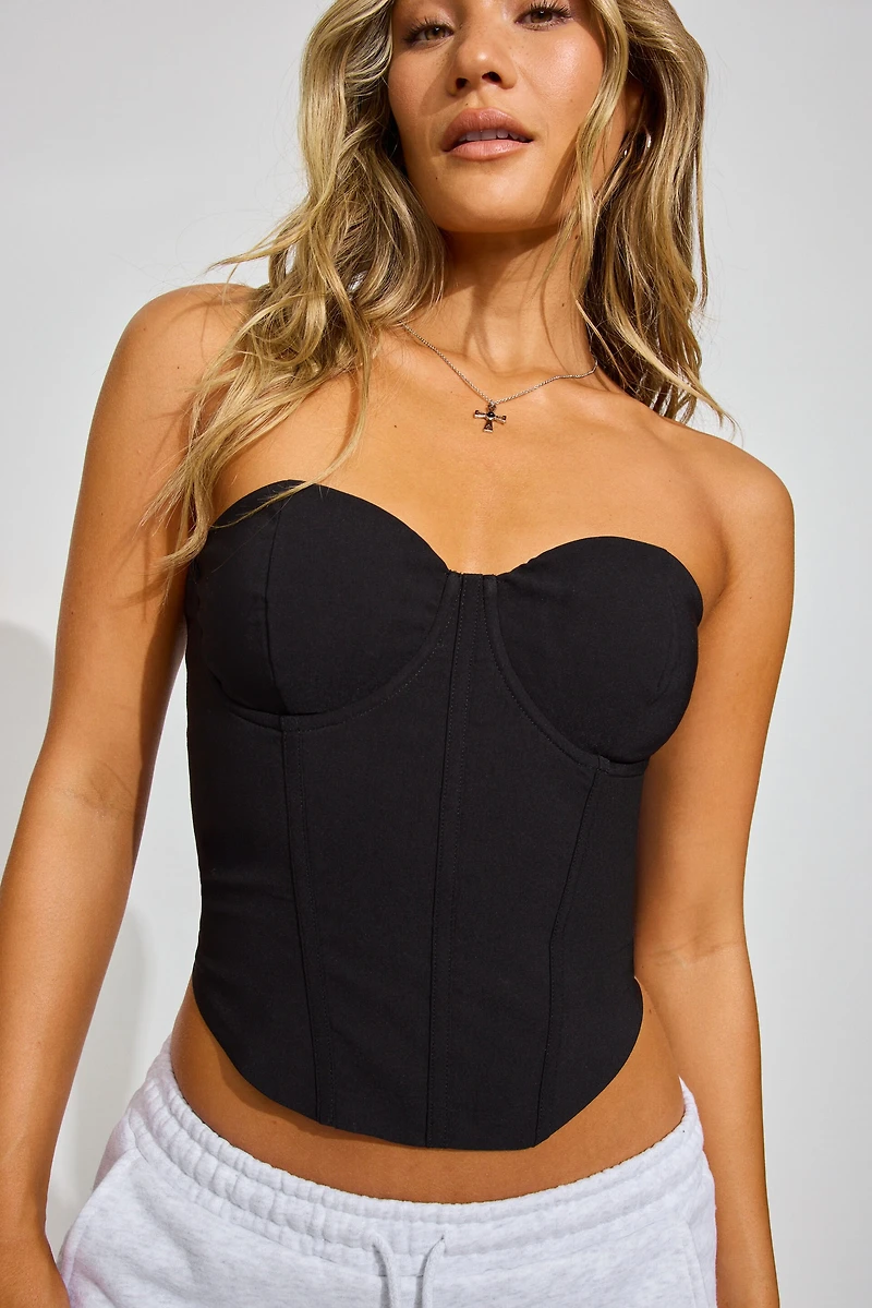 Longline Balconette Bustier Top