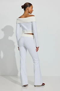 Combo Flare Sweatpants