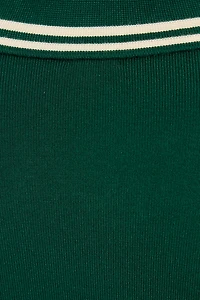 Cropped Boxy Polo Top