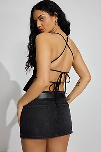 Plunge Flyaway Tank Top