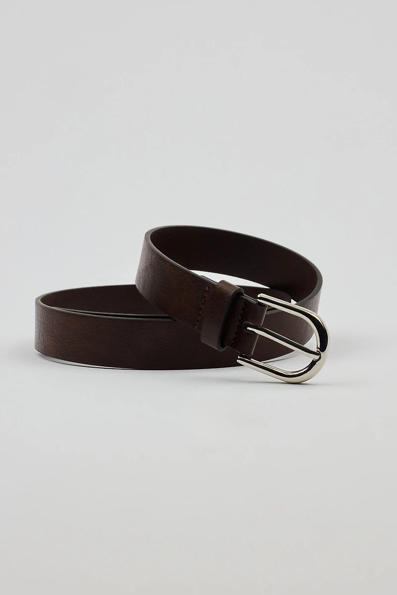 Ceinture classique avec boucle en U