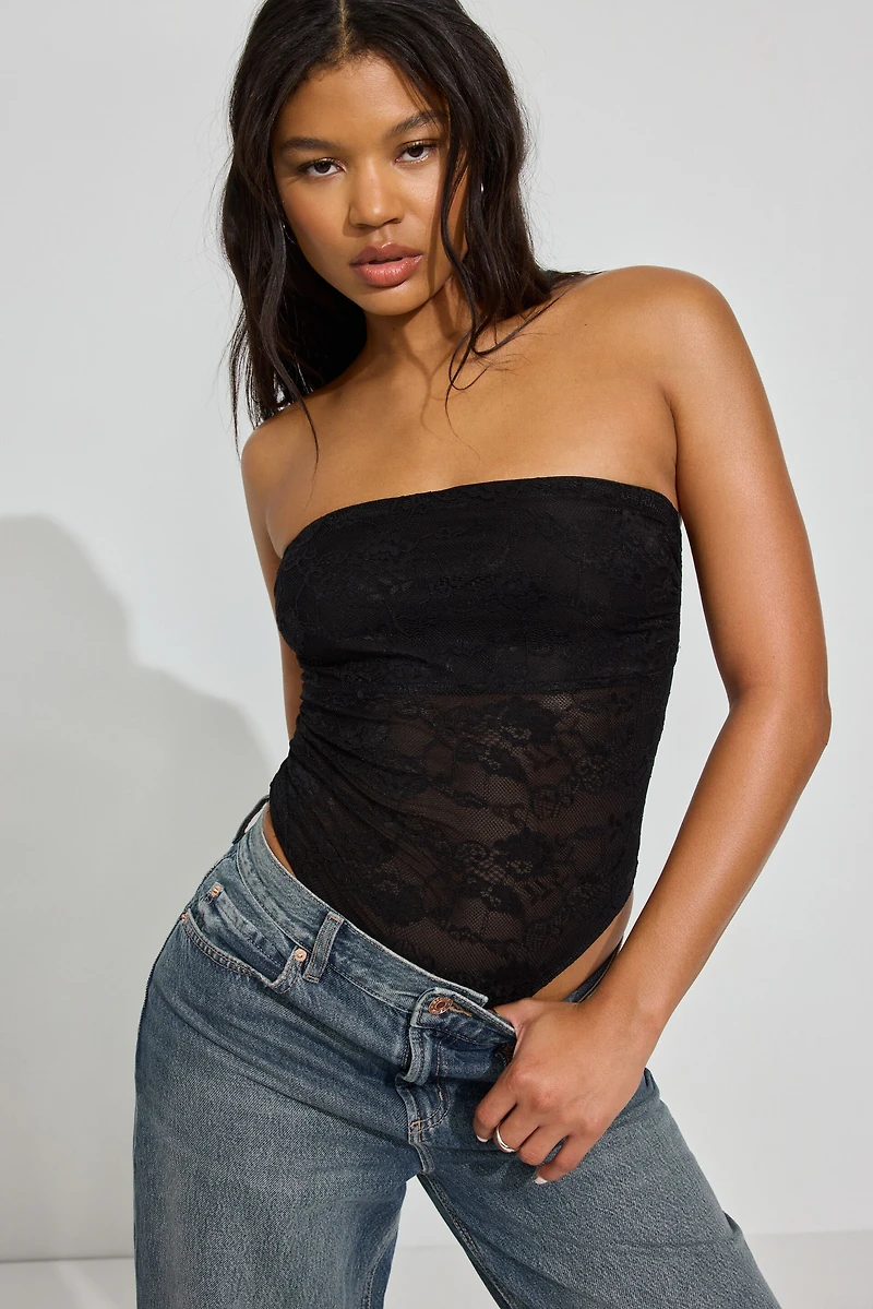 Lace Tube Bodysuit