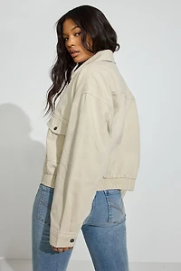 Blouson aviateur en sergé