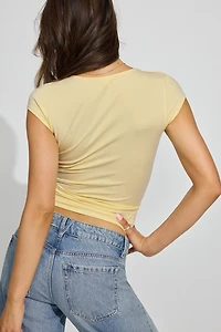 Clean V Neck T-Shirt