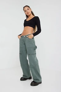 Cargo Pant With Zippers