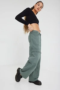 Pantalon cargo à fermetures éclair