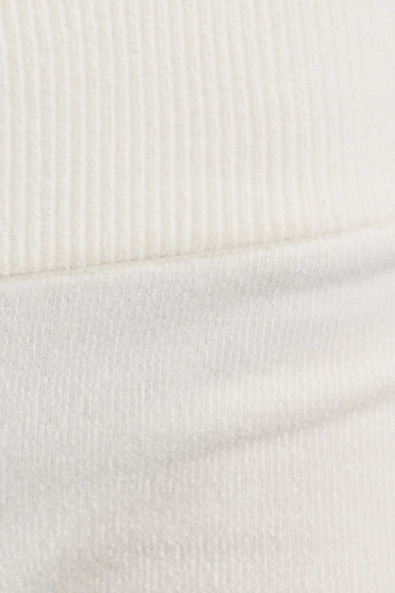 Minishort en chenille à taille basse