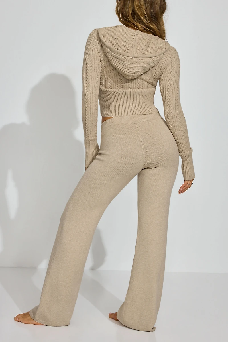 Straight Leg Sweater Pants