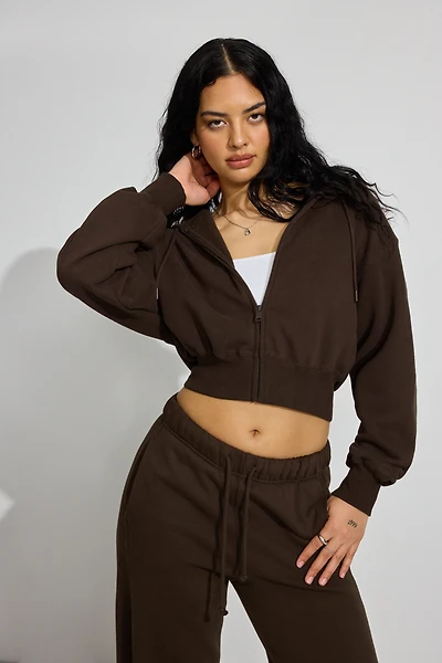 SoftTerry Bubble Zip Hoodie