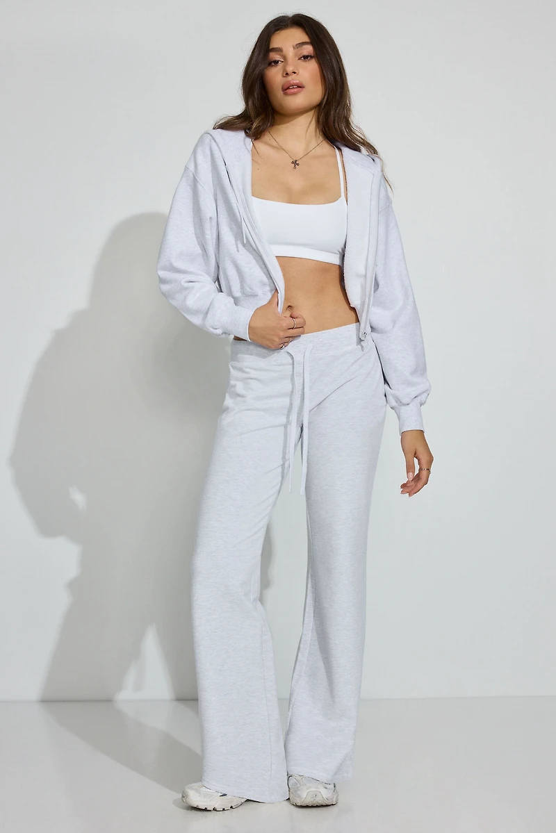 Stretch Terry Bootcut Pants