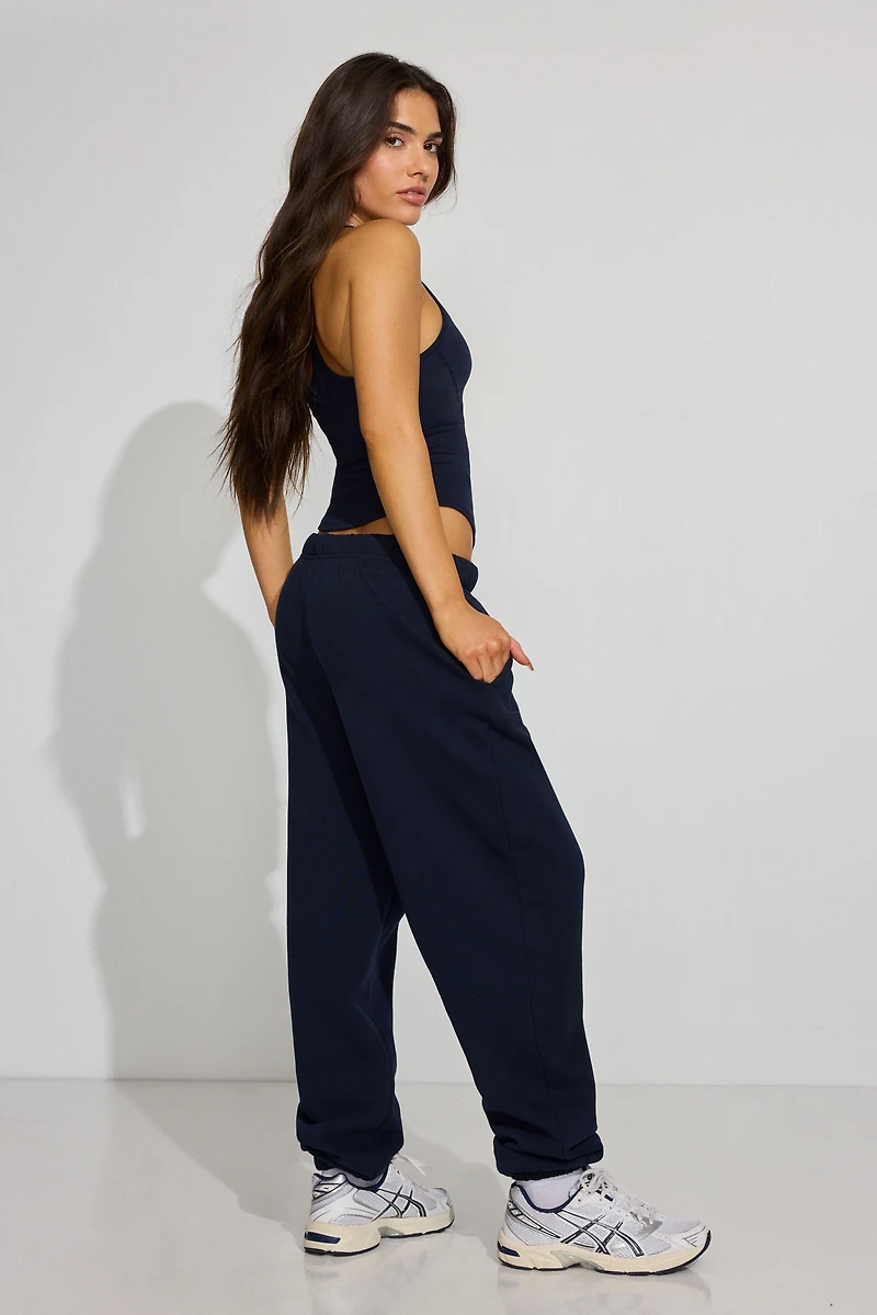 Pantalon de jogging « boyfriend » en tissu UltraFleece