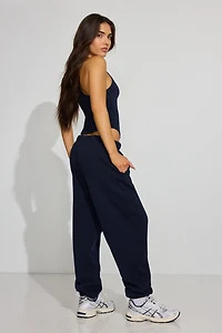 Pantalon de jogging « boyfriend » en tissu UltraFleece