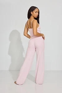 Chenille Low Rise Pants