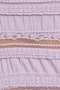 Resort Lace Flyaway Top