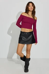 Isabella Femme Off Shoulder Top