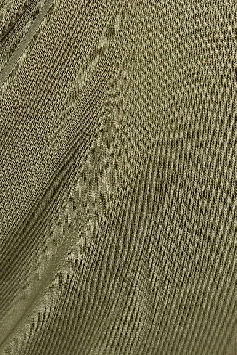 Haut à bande de taille et épaules dégagées