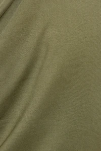 Haut à bande de taille et épaules dégagées