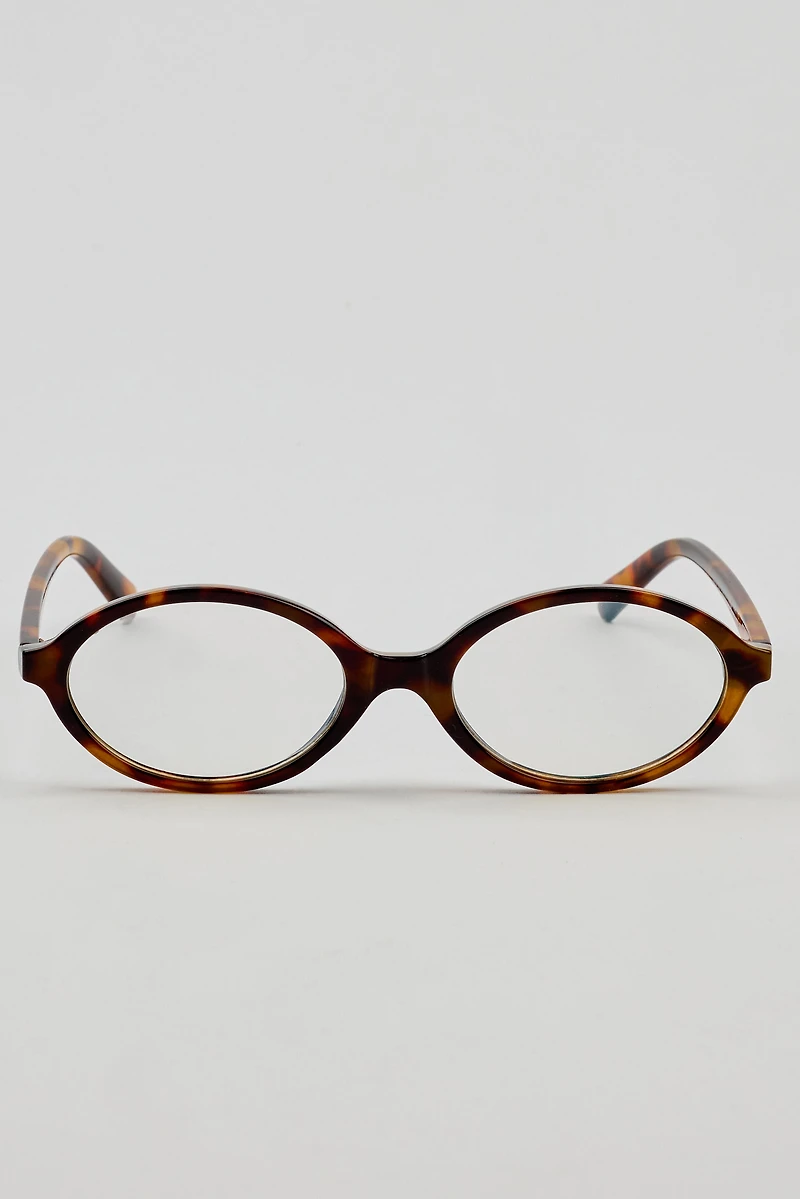 Slim Oval Blue Light Readers