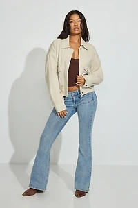 Twill Bomber Jacket