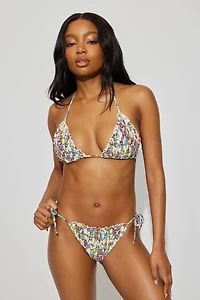 Side Tie Ruffle Bikini Bottom