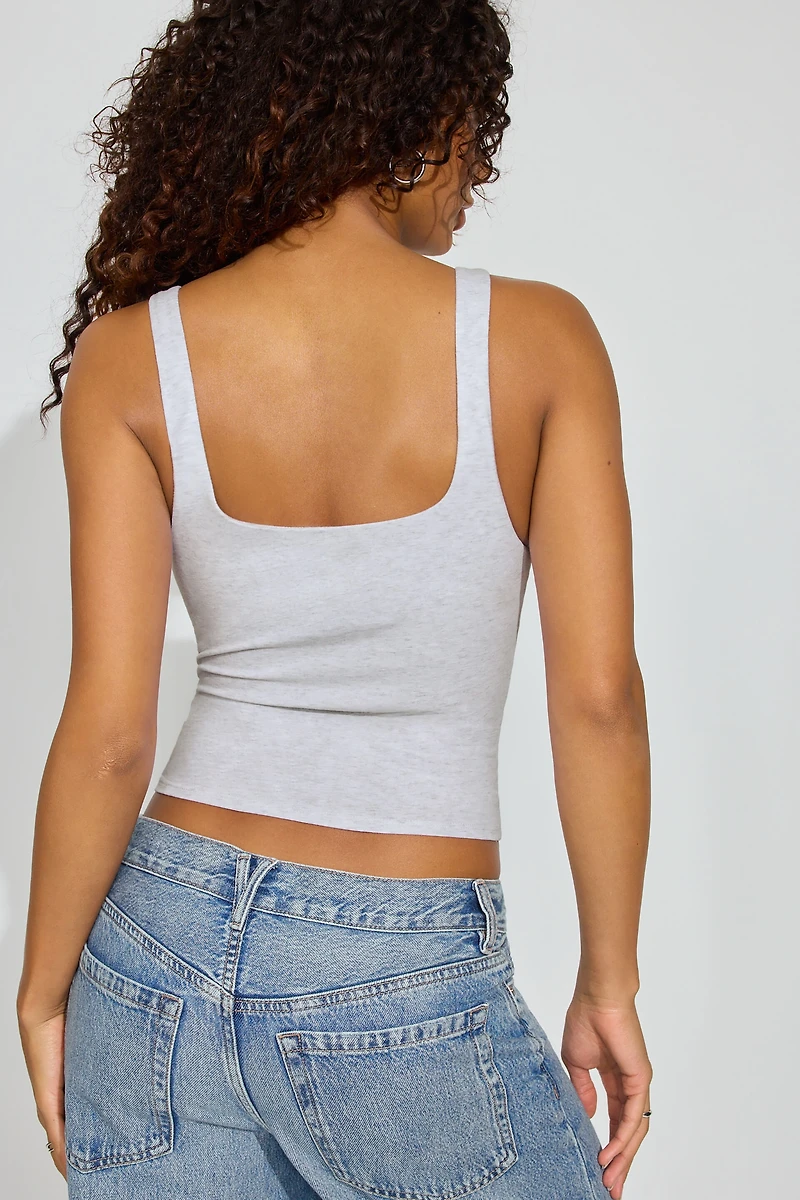 Square Neck Tank Top