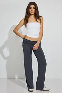 Foldover Flowy Pants