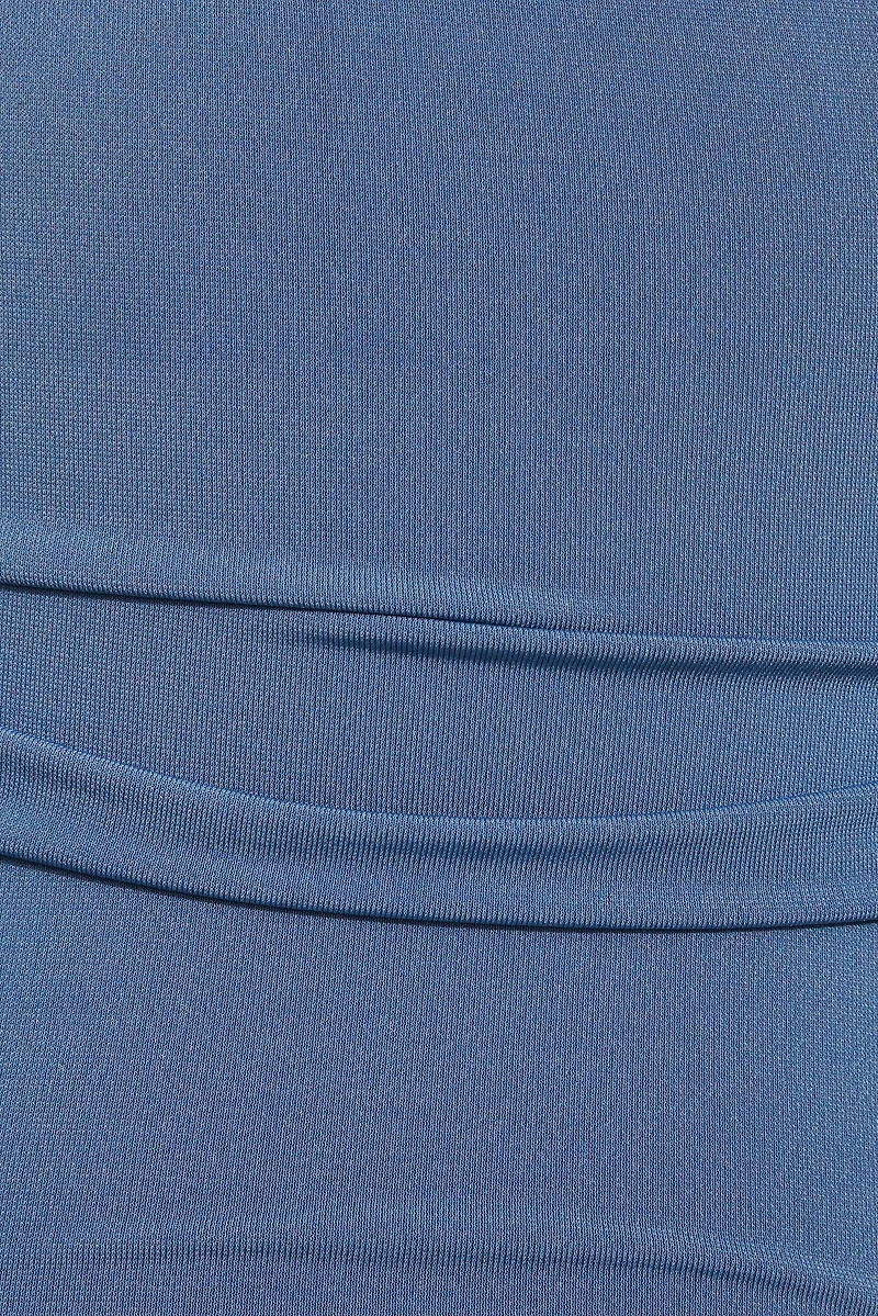 High Cowl Banded Bubble Top