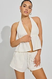 Lina Linen Shorts