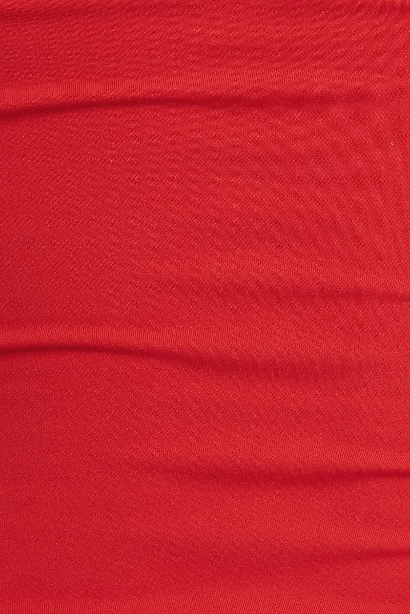 Sleek Plunge Halter Bodysuit