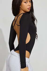 Smooth Cross Back Bodysuit