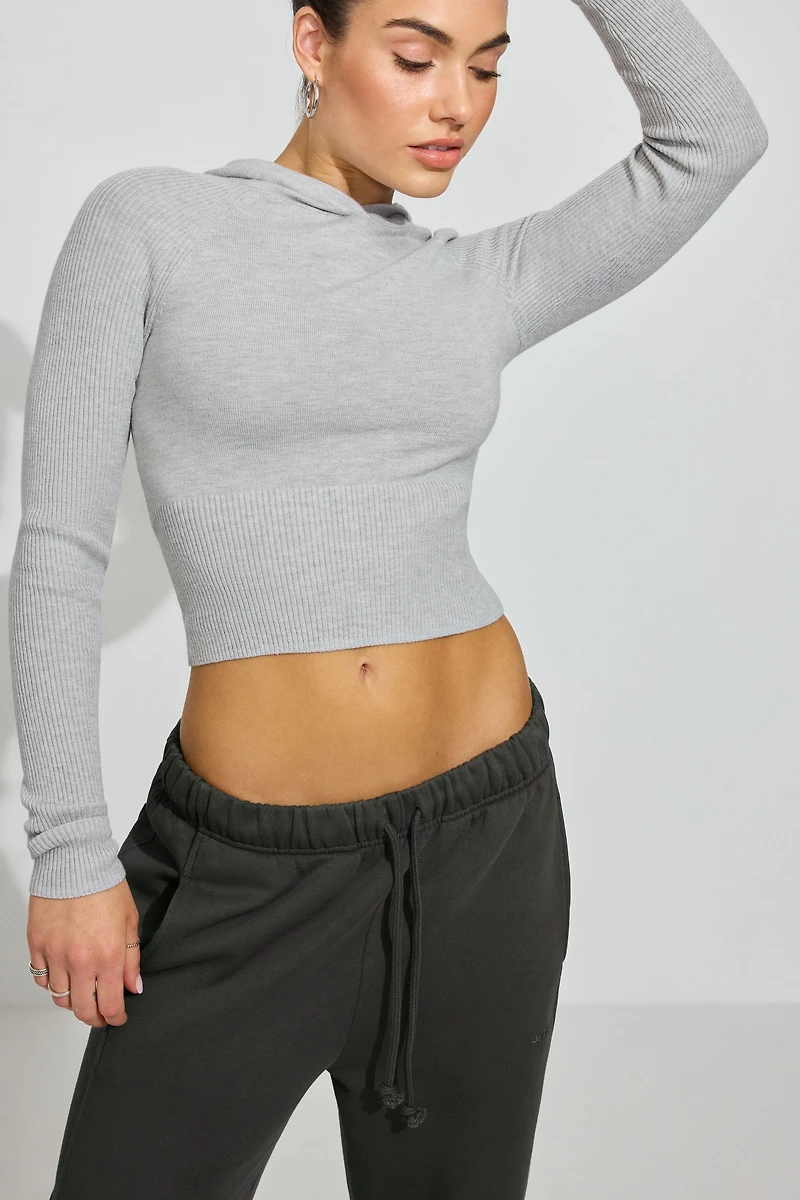Soft Bodycon Hoodie